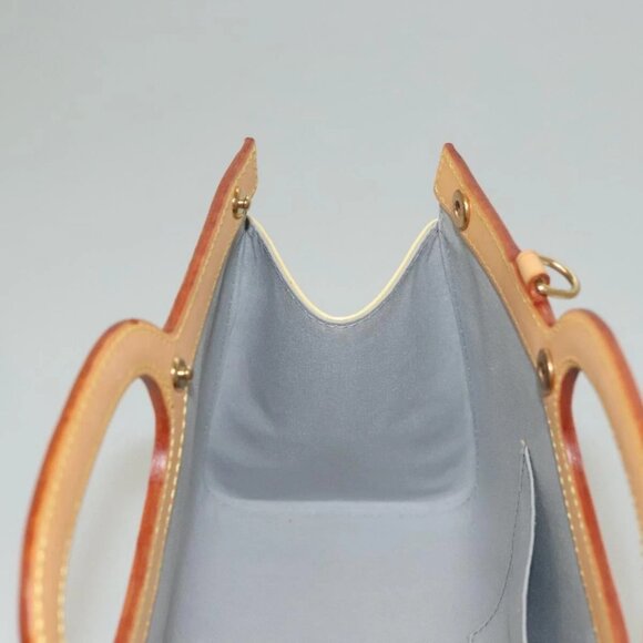 LOUIS VUITTON Monogram Vernis Roxbury Drive Hand Bag Perle M91374 Auth 134503 - Picture 12 of 16